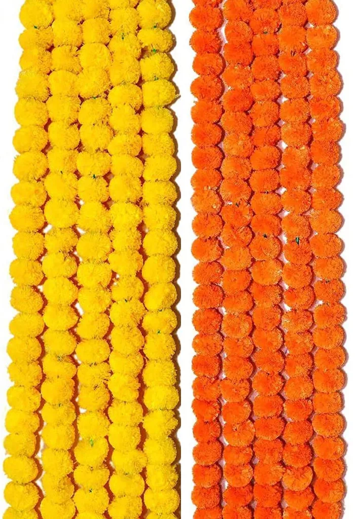 artificial marigold flowers